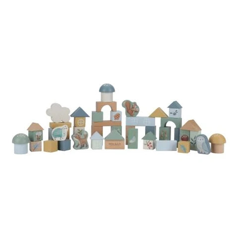 Little Dutch Bouwblokken - Forest Friends FSC