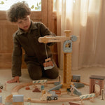 Little Dutch houten hijskraan