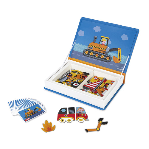 Janod Magnetibook - Racers