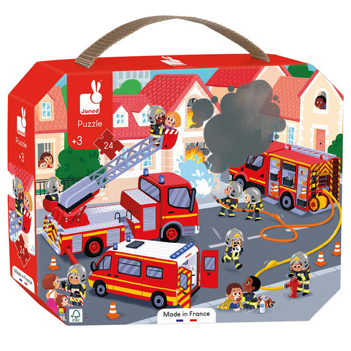 Janod Puzzel - De Brandweer, 24 stukjes