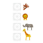 Magna Tiles safari animals 25 delig