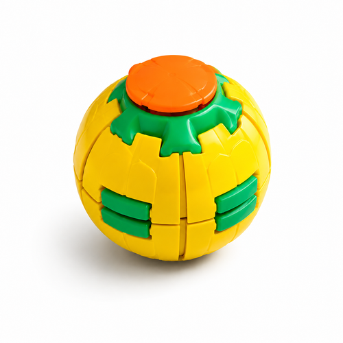 Fidget bal spinner Geel