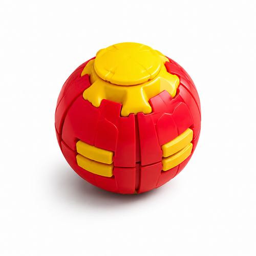 Fidget spinner bal Rood