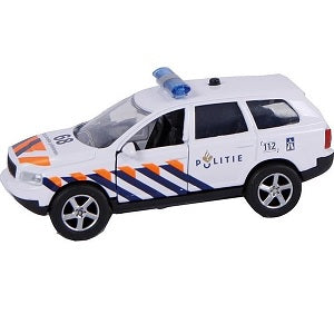 2-Play politie NL die cast pull back licht geluid 11cm