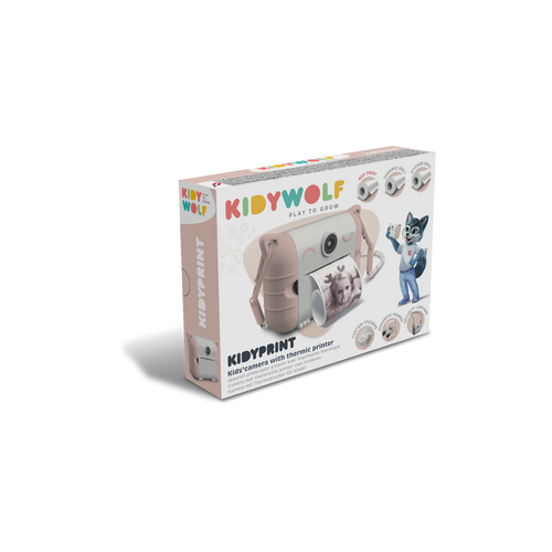 Kidywolf Kidyprint roze