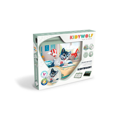 Kidywolf Kidydraw pro Groen