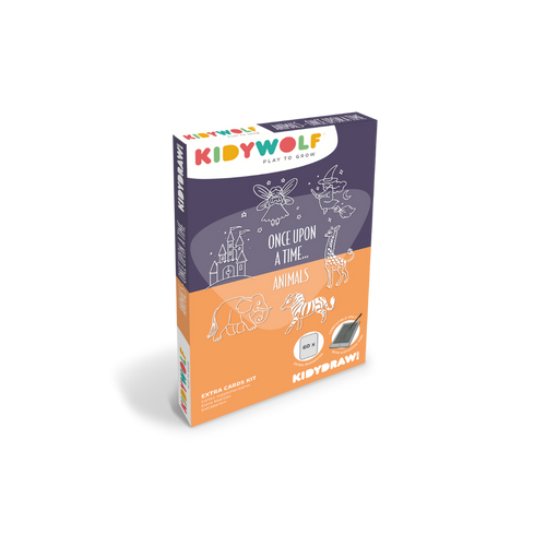 Kidywolf Kidydraw mini refill once upon a time - animals