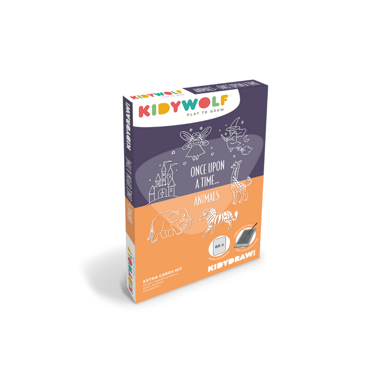 Kidywolf Kidydraw mini refill once upon a time - animals
