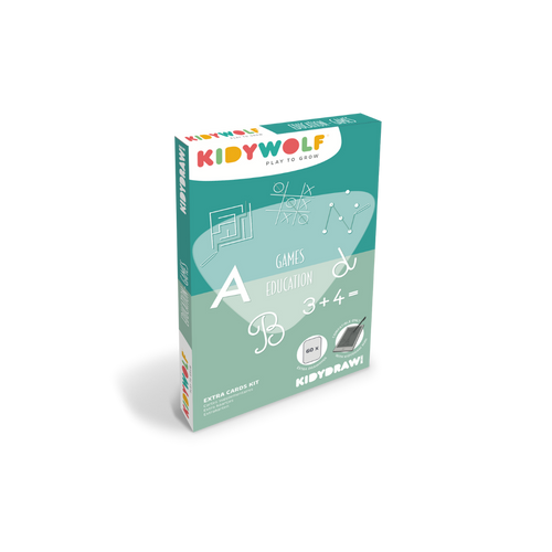 Kidywolf Kidydraw mini refill games education