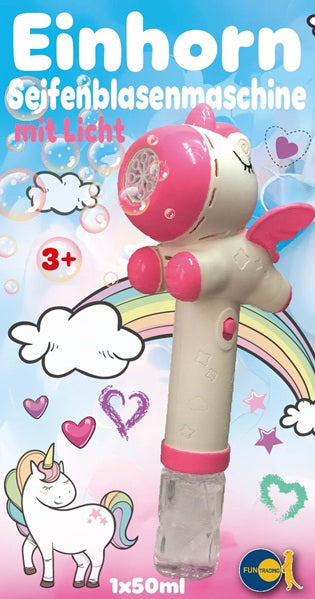 Bellenblaas eenhoorn roze