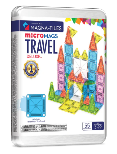 Magna tiles travel deluxe set 55 delig