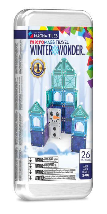 Magna tiles winter wonder travel set 26 delig