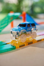 Cleverclixx race auto blauw